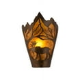 thumbnail image 5 of Meyda Tiffany 161606 Moose 12" Tall Wall Sconce - Copper, 5 of 6