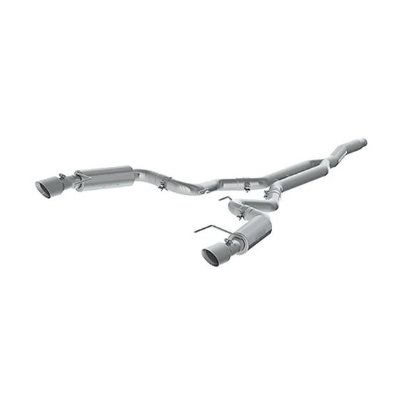 MBRP Exhaust S7275AL Armor Lite Cat Back Exhaust System Fits 15-23 Mustang Fits select: 2015-2023 FORD MUSTANG