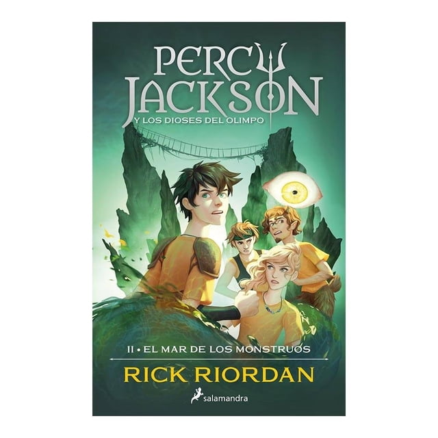 El Mar de Los Monstruos Percy Jackson y Los Dioses del Olimpo Vol. 2 Salamandra Rick Riordan