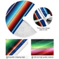 thumbnail image 2 of GZHJMY Mexican Serape Blanket Stripes Christmas Tree Skirt Double Layers Fine Tree Skirt for Holiday Party, New Year Festive Decoration, 36 Inch, 2 of 6