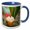 Blue/White, variant on 3drose, Tropical Cocktail Drink on Fregate Island, Seychelles-af39 Awr0126 - Alison Wright, 11oz Mug