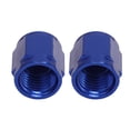 thumbnail image 2 of AN4 Tube Nut Fitting, AN4 Female Flare End  Long Term Use  Sealing Universal Fit Aluminium Alloy 2 Pcs  For Car, 2 of 8