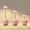 Pink 8Q4, variant on ZZkhGO LED Table Lamp, Remote Control Adjustable Light, Energy Efficient Warm Glow for Bedside Dorm Room