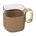thumbnail image 2 of XWSHYW Baño Otros Vaso para Cepillo de Dientes Vaso para Enjuague Bucal Doméstico Vaso para Cepillo de Dientes Transparente para Parejas Vaso para Lavado de Estudiantes, 2 of 6