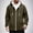 Army Green, variant on Mens Hoodie Zip Pullover Men's Fashionable Solid Color Long Sleeved Zipper Hooded Cardigan Pocket Sweatshirt Jacket Yellow L
