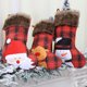 thumbnail image 2 of Yuarrent Rejilla Calcetín de Navidad Papá Noel Muñeco de nieve Pinup Imagen Árbol de Navidad Bolsa de regalo Inicio Calcetines de Navidad Colgante Kits de decoración para fiestas Papá Noel Yuarrent HA069957-01, 2 of 6
