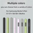 thumbnail image 4 of Silicone Pencil Case Tablet Touch Stylus Pen Cover Solid Color for Samsung Galaxy Tab S6 Lite S Pen S7 FE S8 Ultra S9 Plus S6 Lite-blue, 4 of 6
