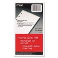 thumbnail image 1 of Mead Memo Book Filler Sheets, 6.75" X 3.75", 6-Hole, 80 Sheets Per Pack - Bundle of 6 Packs, 1 of 1