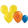thumbnail image 2 of 28 inch Mousehead - Yellow Latex Balloons (1 Pack) - Party Supplies Decorations, 2 of 2