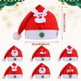 thumbnail image 3 of VogueV Santa Hat for Kids - Festive Christmas Costume Accessories for Children, Soft And Comfortable Design, Ideal for Holiday Parties, Family Photos, And Xmas Decorations, 1X Hat, 3 of 3