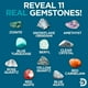 thumbnail image 3 of Kit científico Discovery Kids Gemstone Dig con 11 gemas reales, 3 of 6