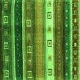 thumbnail image 1 of Ahgly Company Indoor Square Abstract Green Contemporary Area Rugs, 6' Square, 1 of 1