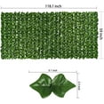 thumbnail image 4 of DearHouse Artificial Ivy Privacy Fence Wall Screen, 59x236.2inch Artificial Hedges Fence and Faux Ivy Vine Leaf Decoration for Outdoor Garden Decor, 4 of 8