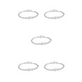 thumbnail image 3 of Pulseras de tobillo Qarigey cuentas de arroz multiusos hechas a mano para niñas Type2 NO2, 3 of 5