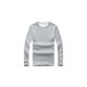 thumbnail image 1 of Minnieouse Top básico para hombre, ropa interior cálida de otoño, Base para clima frío, ropa de Color sólido, Jersey informal de ocio, deportes, Camisetas L Gris Espesar Minnieouse AP013161-10, 1 of 6