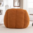 thumbnail image 6 of Bean Bag Chair with Filler, Bean Bag Sofa with Tufted Soft Stuffed Filling, Fluffy and Lazy Sofa, Comfy Cozy Beanbag Chairs with Memory Foam for Dorm, Apartment, Living Room (Yellow), 6 of 11