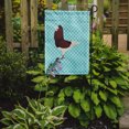 thumbnail image 2 of Caroline's Treasures BB8122GF Capuchin Red Pigeon Blue Check Flag Garden Size , Small, multicolor, 2 of 3