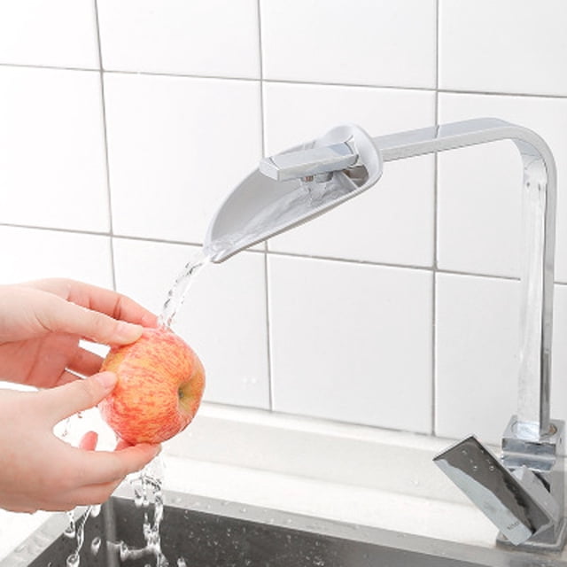 Xihbxyly Extensor de Grifo, Fácil Instalación, Flujo de Agua Flexible, Compatible con La Mayoría de Los Grifos, Ideal para El Lavado de Manos En El Baño, Solución Práctica, Tamaño 14,5 X 9 Cm, Juego