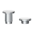 thumbnail image 2 of Proflo PFC71FB Plastic Shower Rod Holder Kit - Chrome, 2 of 2