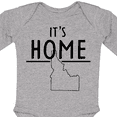 thumbnail image 4 of Inktastic It's Home- State of Idaho Outline Boys or Girls Long Sleeve Baby Bodysuit, 4 of 5