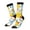 3 Black, variant on Ducks and Anchors Print Adult Socks for Men & Women,Calf Socks, Ankle Socks,Boots Socks,Breathable Casual Sock,Unisex Crew Socks