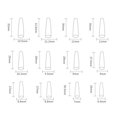 thumbnail image 5 of Uñas postizas de mariposa penetrantes de hielo azul (24 piezas), uñas postizas largas francesas prensadas con mariposas, uñas acrílicas adhesivas, 24 piezas para mujeres y niñas, 5 of 5