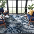 thumbnail image 3 of SAFAVIEH Cabana Rosario Indoor/Outdoor Area Rug, Black/Grey, 9' x 12', 3 of 12