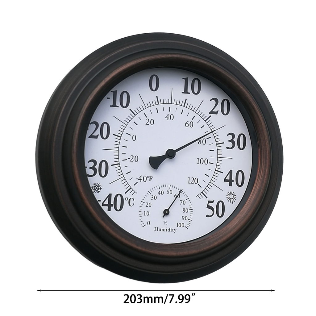 Round Humidity Meter for Accurate Garden Irrigation Detection for Outdoor Garden Enthusiasts, Farmer