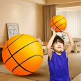 thumbnail image 2 of The Handleshh Silent Basketball,Indoor Quiet Training Ball Uncoated High Elastic, 2 of 4