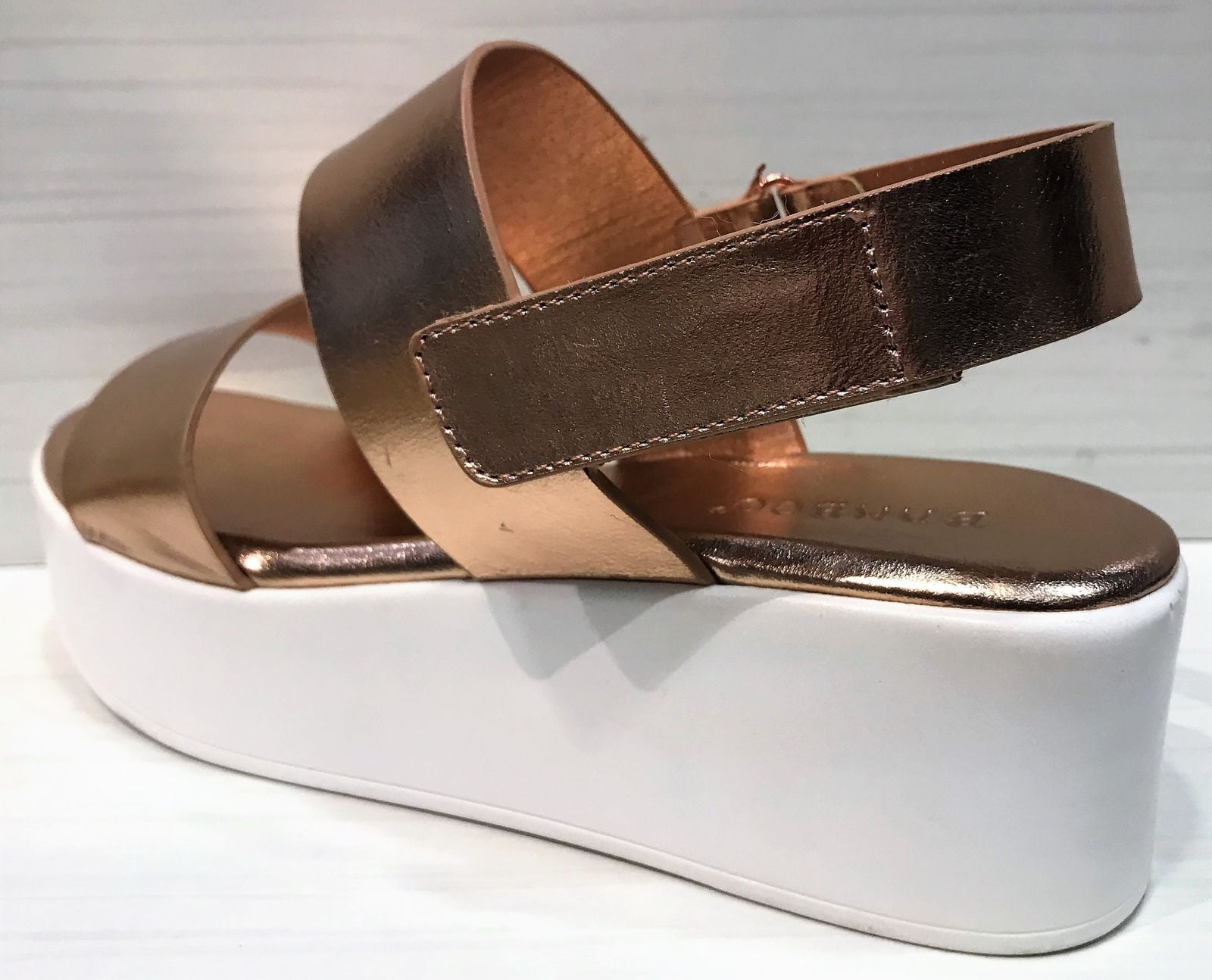 bamboo bonus wedge sandal