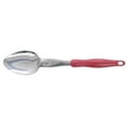 thumbnail image 2 of Vollrath 6414040 Red Handled Solid 13-13/16" Basting Spoon, 2 of 6