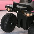 thumbnail image 4 of Kids Bike Aosom NO Power Kids Ride On Push Car, Ride Racer, Foot-to-floor Sliding Car, Walking ATV Toy with Music, Lights, for 1.5-3 Years Old, Pink,Boys Bike, 4 of 10