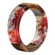 thumbnail image 1 of Anillo de dedo transparente con flores secas de madera para mujer, joyería creativa, regalo de cumpleaños, 1 of 4