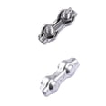 thumbnail image 3 of Baohd 6pcs Rope Clip Double Grips Clamps Ropes Hardware Yacht Accessories Fitting 316 Stainless Steel Cable Fixing Tools Type 2, 3 of 8