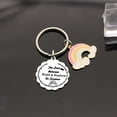 thumbnail image 2 of Auntie Niece Key Chain Rings Aunt Nephew Love Forever Keyring Birthday Keychain for Aunty, 2 of 6