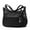 A01-Black, variant on PU Leather Crossbody Bag for Women, Lightweight Multi-Pocket Shoulder Handbag with Zipper Closure, Waterproof Daily Purse for Travel & Casual Use(Dark Blue)