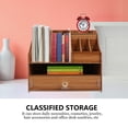 thumbnail image 5 of WEUVEB Plastic Storage Box Simple Office General Users 1Pcs 9.82x9.43x8.65In, 5 of 5