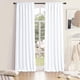 thumbnail image 1 of Cortinas separadoras de ambientes DONREN Blackout de 1,5 m x 2,4 m, color blanco, 1 of 7