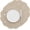 Beige, variant on Ileading Scalloped Round Placemats Set of 6 Polyester Linen Blend Washable Non Slip Place Mats Easy Clean Heat Resistant Table Mats for Kitchen Dining Table Decor