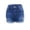 Dark Blue, variant on LYMAYTER Women Jeans Shorts Stretchy Folded Denim Shorts High Waisted Versatile Jeans Shorts for Women S-2XL