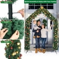 thumbnail image 3 of Guirnalda de Arco Navideño Karl Home 244 cm PVC Verde 2.4 m, 3 of 7