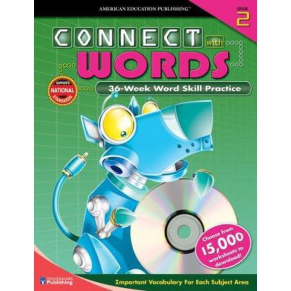 Pre-Owned Connect With Words: Grade 2 (Paperback) 0769674321 9780769674322