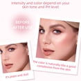 thumbnail image 4 of Ganfancp Polvo Transparente de Cristal Colorete En Crema No Se Quita El Maquillaje Es Claro Transparente Fino Brillante Cambio de Temperatura a Alta Luz Rouge Ofertas Del Día Liquidación 1* Colorete, 4 of 7