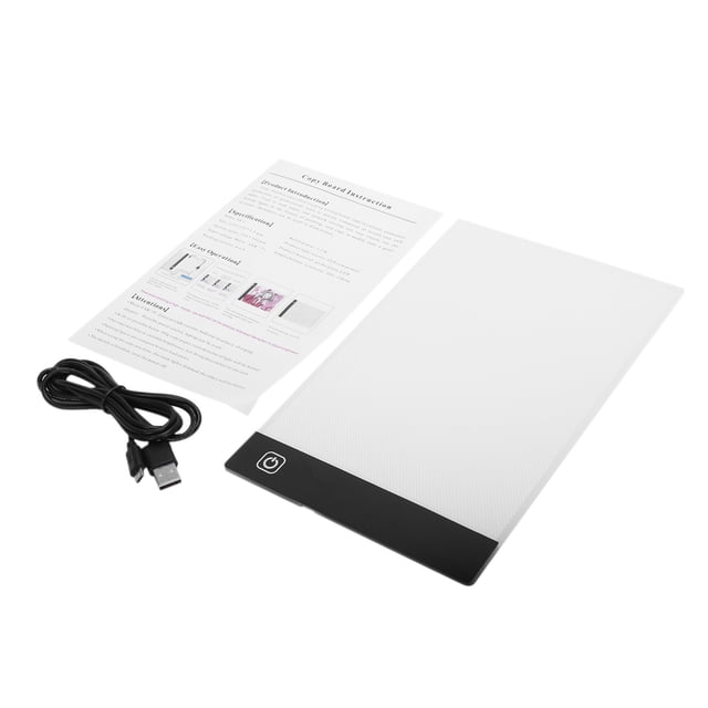 2X Three Level Dimmable Led Light Pad,Tools, Accessories,Diamond Embroidery Eye Protection A5 Size