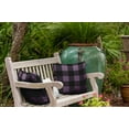 thumbnail image 4 of 16" x 16" Simply Daisy Buffalo Plaid Polyester Indoor/Outdoor Pillow, Larkspur Qty 1, 4 of 6