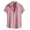 C-Pink, variant on Wyobmus Mens Shirt With 2 Front Pockets Short Sleeve Casual Shirts Ribbed Texture Button Down Lapeled Collar Shirt A-Pink