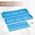 thumbnail image 5 of Bstjewey Outdoor 48" 2-Tier Console Table, Weatherproof HIPS, Blue, 5 of 7