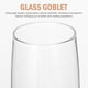 thumbnail image 2 of 2 Pcs Exquisite Glass Crystal Goblets Champagne Cups Red Wine Glasses (Transparent), 2 of 3
