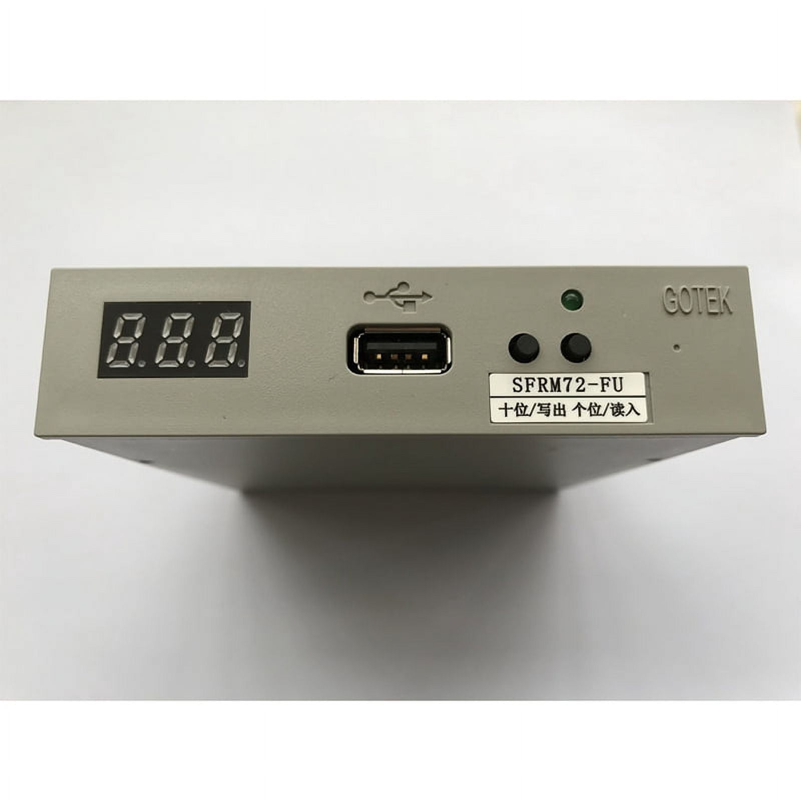 2X SFRM72- 3.5 Inch 72KB USB Floppy Drive Emulator for   Happy Embroidery Machine Industrial