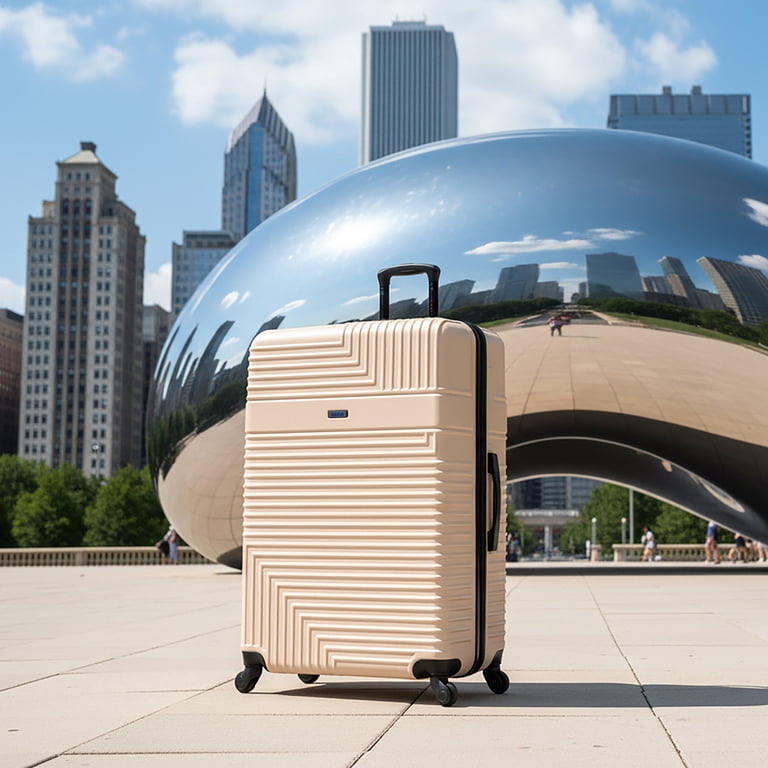 InUSA Resilience Lightweight Hardside Spinner Luggage 32